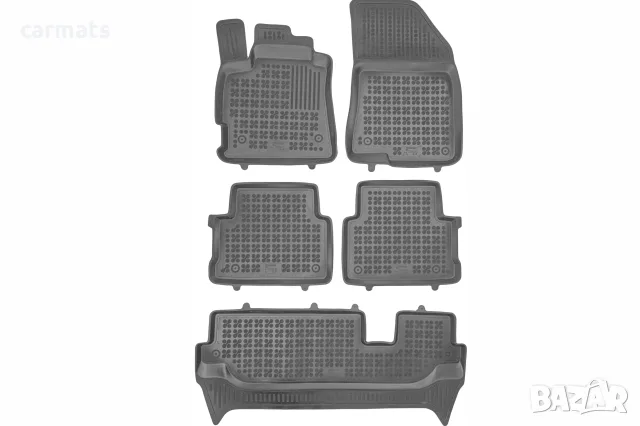 Гумени стелки Rezaw-Plast за Dacia Jogger (2021+) - 7 seats - тип леген