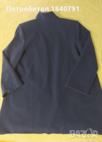 Лилаво палто (манто) - фино, леко, размер L, снимка 6 - Палта, манта - 32083207