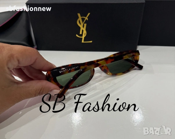 Ysl тигрови очила с лого, снимка 7 - Слънчеви и диоптрични очила - 54100251