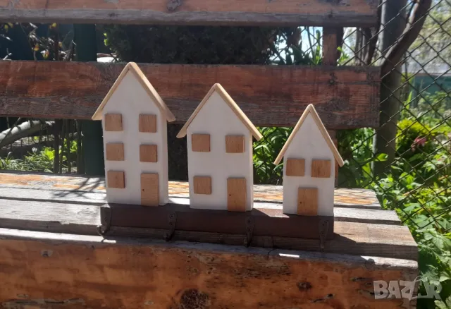 Дървена закачалка за ключове и други вещи