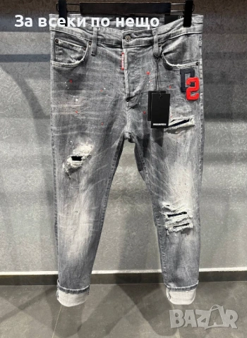 DSQUARED2 Мъжки Дънки С Накъсан Ефект Код Mens P.219, снимка 4 - Дънки - 53921965