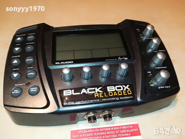 m-audio BLACK BOX 9V AC-внос swiss 2805222142M, снимка 8 - Ресийвъри, усилватели, смесителни пултове - 36905605