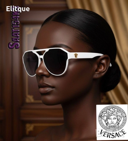 очила с калъф Versace Chanel , снимка 6 - Слънчеви и диоптрични очила - 52940183