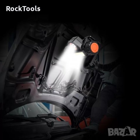 -50% Работен Троен Лек и компактен LED COB челник фенер за глава, снимка 6 - Други спортове - 34432345