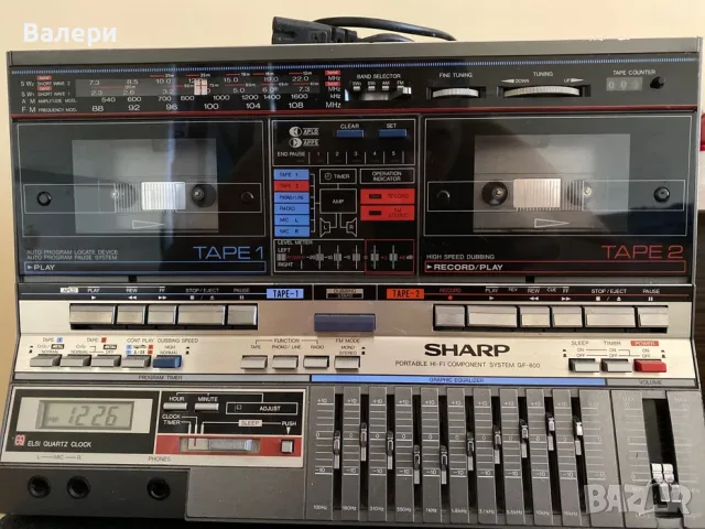 Ретро Аудио Техника и Автокасетофони: Sharp, Sony, Pioneer, MTX, снимка 7 - Аудиосистеми - 55741386