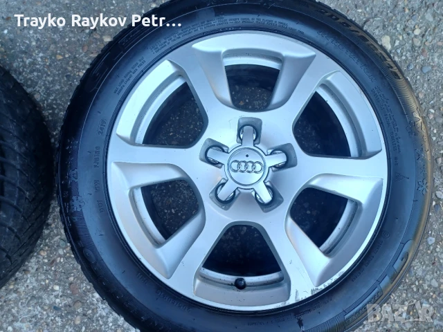 Джанти Audi 5x112 16 цола, снимка 2 - Гуми и джанти - 50002234