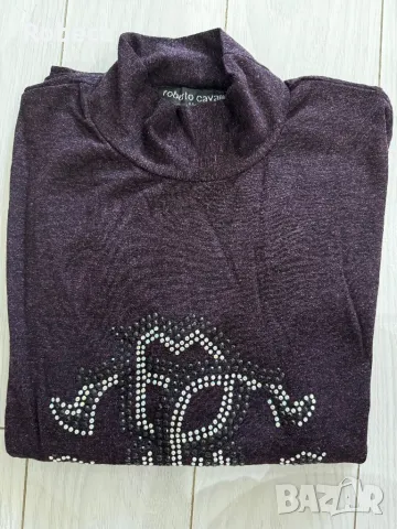 Roberto Cavalli поло, снимка 4 - Блузи с дълъг ръкав и пуловери - 48611147