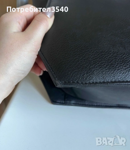 Черна дамска чанта Fentis, снимка 9 - Чанти - 44194707