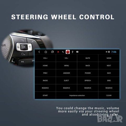 Мултимедия, VW, плеър, двоен дин, volkswagen, навигация, Golf 5 6, passat, touran, Seat, Skoda, Голф, снимка 10 - Аксесоари и консумативи - 31977481