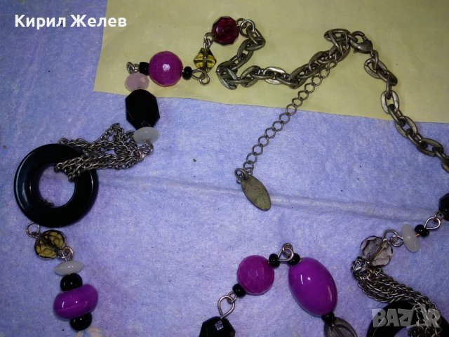 STREET ONE МАРКОВО СРЕБРИСТО КРИСТАЛНО ФЕШЪН АРТ СТИЛНО КОЛИЕ ОГЪРЛИЦА 34681, снимка 8 - Колиета, медальони, синджири - 39197389