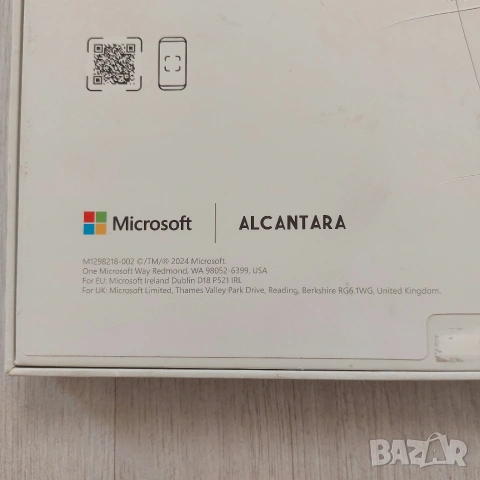 Оригинална Клавиатура Microsoft Surface Pro Signature (Model 1864) – Alcantara, снимка 3 - Таблети - 54020985