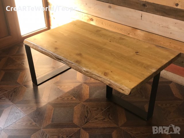 Холна маса,помощна маса маса за кафе Индустриален стил,Рустик ,Скандинавски , снимка 11 - Маси - 32580302