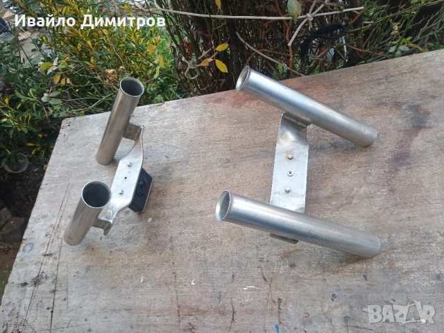 Стойки за тролинг на лодка– релингов монтаж – Inox