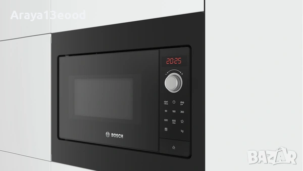 Микровълнова фурна за вграждане Bosch BFL523MB3 Series 2, 20 л, 800 W, снимка 5 - Микровълнови - 53911404