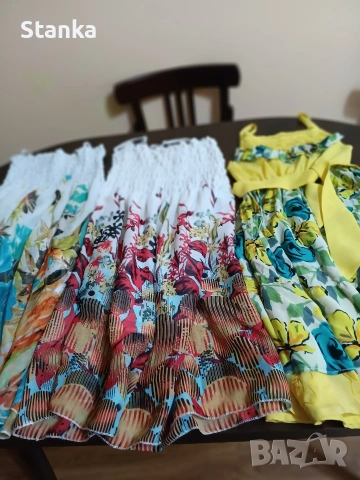 Дамски рокли- малки номера, снимка 14 - Тениски - 49722549