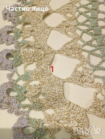 Ново ! Ръчно плетиво на една кука. Карета и покривки, снимка 2 - Декорация за дома - 53053649