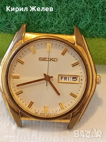 Класически модел мъжки часовник SEIKO JAPAN MOVT красив стилен дизайн 38811, снимка 2 - Мъжки - 55878241