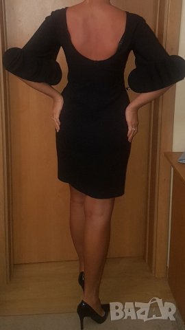 Нова къса черна рокля Fervente Istanbul , снимка 3 - Рокли - 29603260