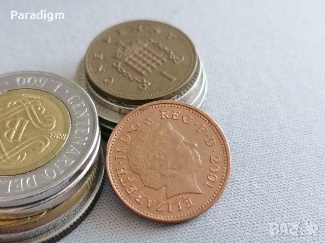 Монета - Великобритания - 1 пени | 2001г., снимка 2 - Нумизматика и бонистика - 39102870