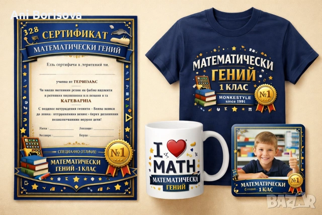 Персонализирани грамоти, сертификати и подаръци за ученици, снимка 6 - Други услуги - 53945745