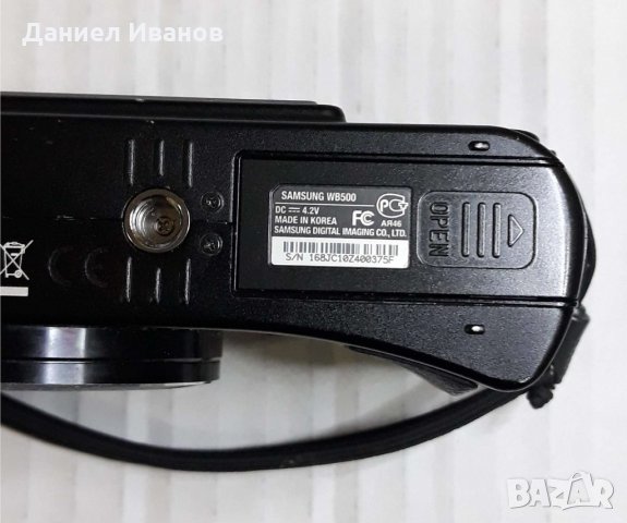 SAMSUNG WB500 фотоапарат, снимка 4 - Фотоапарати - 30878881