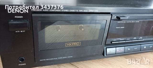 Дек Denon DRM-540, снимка 2 - Декове - 40058772