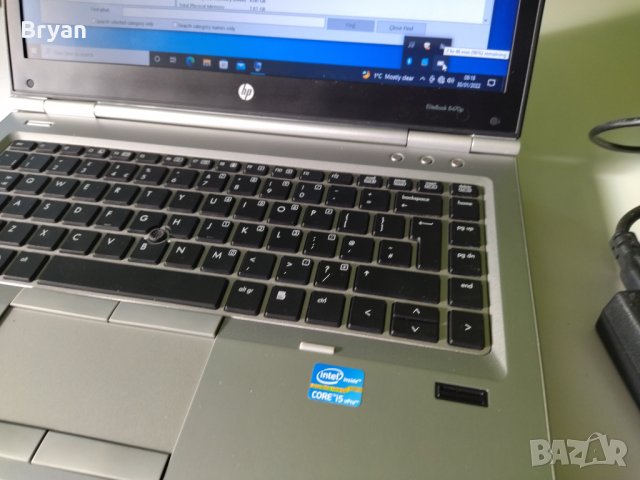 HP EliteBook 8470p-i5/8GB RAM/120GB SSD, снимка 2 - Лаптопи за работа - 35625557