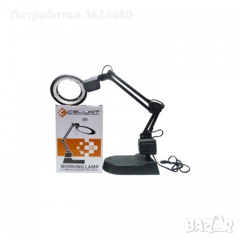 Лупа за бюро с осветление, снимка 2 - Други инструменти - 40158695