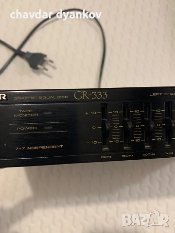 Pioneer GR 333 екюлайзер, снимка 6 - Еквалайзери - 52091996