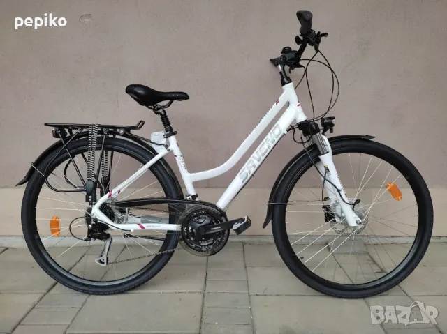 Продавам колела внос от Германия градски алуминиев велосипед SAVENO EXETER 28 цола хидравлика диск