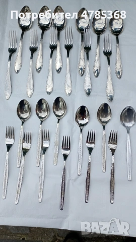 Прибори за хранене+ Мачете в кания