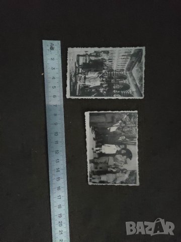 Продавам две стари снимки Царица Йоанна, Симеон II, Мария Луиза в Рилския манастир