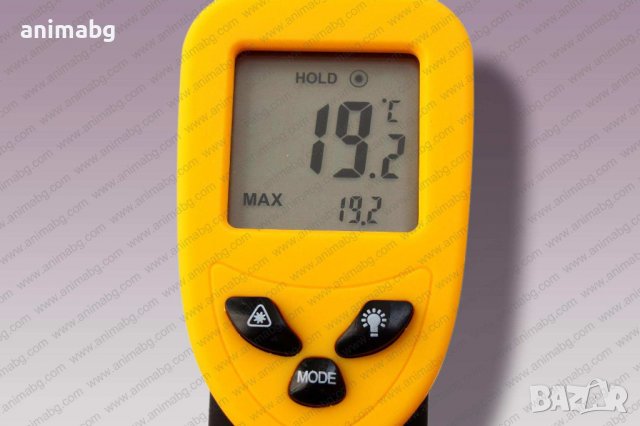 ANIMABG Безконтактен инфрачервен термометър, снимка 3 - Друга електроника - 37019837