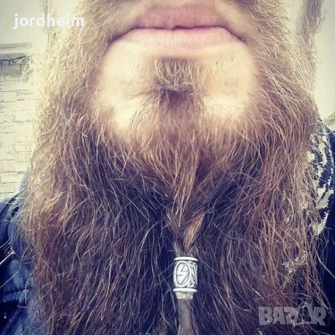 Пръстен за брада, пръстен за коса beard ring брада, викинг,метъл.