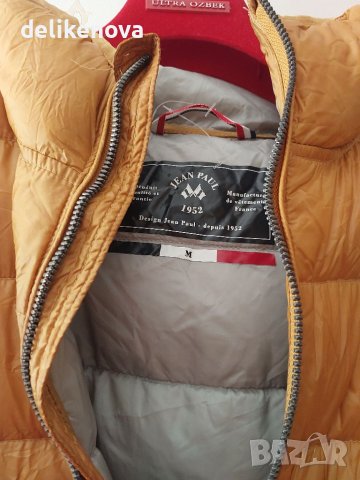  JEAN PAUL. 🇫🇷  Size L Мъжко яке качулка с пух