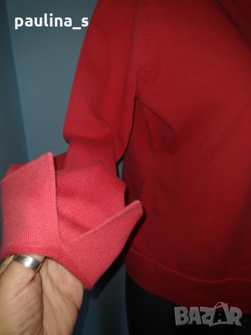 Два различни броя / Плътен памучен марков пуловер "Liz Claiborne" и "Pieces" , снимка 6 - Блузи с дълъг ръкав и пуловери - 31948629