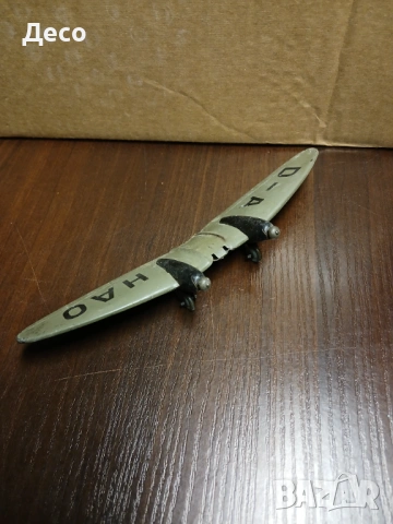 Част от стара немска играчка самолет., снимка 2 - Колекции - 53340889