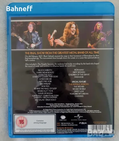Блурей Black Sabbath и други., снимка 2 - Други музикални жанрове - 50018392