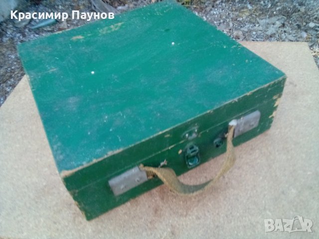 Стар дървен куфар за инструменти, снимка 7 - Куфари с инструменти - 38196845