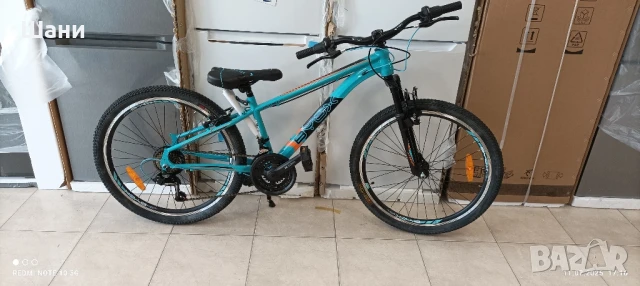 Велосипед 24 цола Whizzy . Тюркоаз., снимка 8 - Велосипеди - 50989404