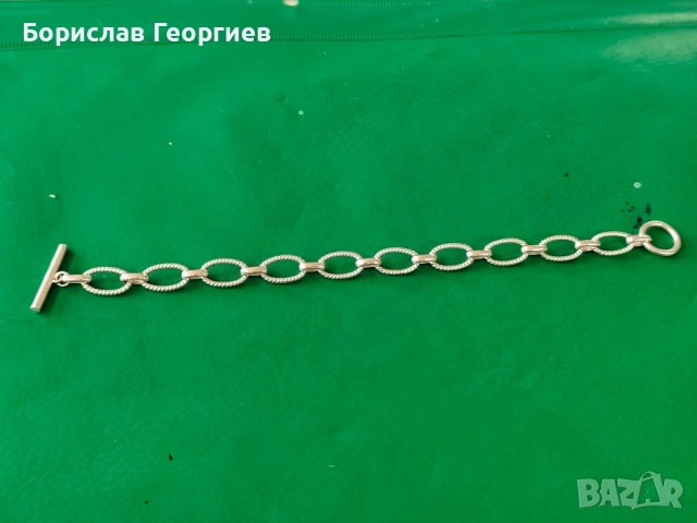 Сребърна гривна