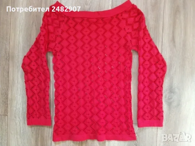 Дамска блуза - мрежа , снимка 4 - Блузи с дълъг ръкав и пуловери - 48962710