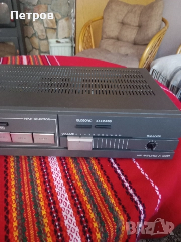 Усилвател Blaupunkt A-5500, снимка 3 - Ресийвъри, усилватели, смесителни пултове - 51583220