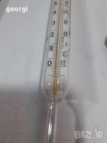Немски термометър за парно до 100 градуса  ГДР, снимка 4 - Други инструменти - 34296743