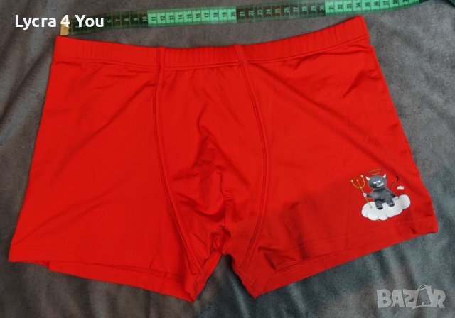 L размер мъжки боксер в червено, снимка 8 - Бельо - 37015597