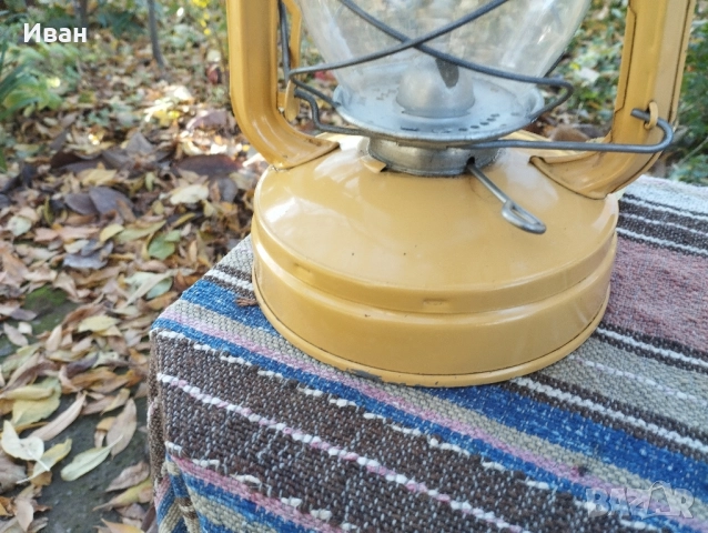 Газов фенер от соца , снимка 2 - Антикварни и старинни предмети - 52457848