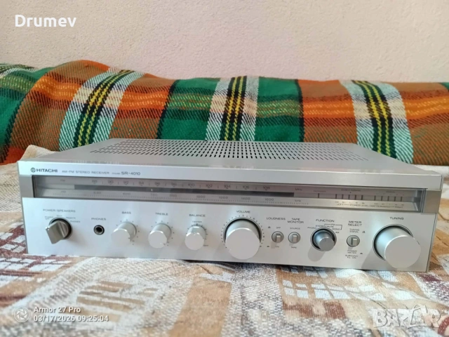 Продавам винтидж ресивър HITACHI SR 4010!