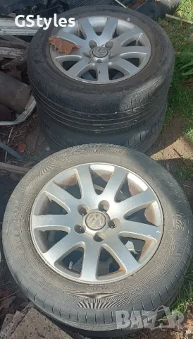 4бр гуми с джанти 15, 5х112 205/60/15 7j x15h2 et 37, снимка 10 - Гуми и джанти - 49881968