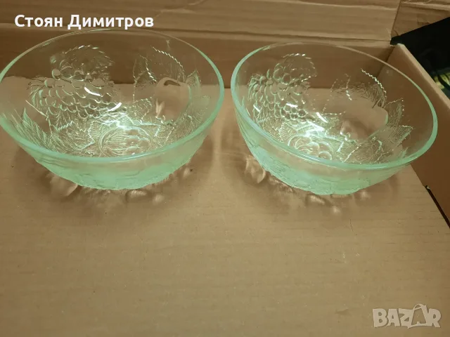 Кристални купички, снимка 5 - Аксесоари за кухня - 55951843