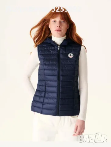 Ултралек Дамски пухен елек  с качулка JOTT